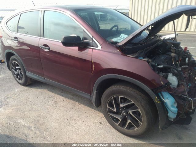 HONDA CR-V 2016 2hkrm3h43gh518086