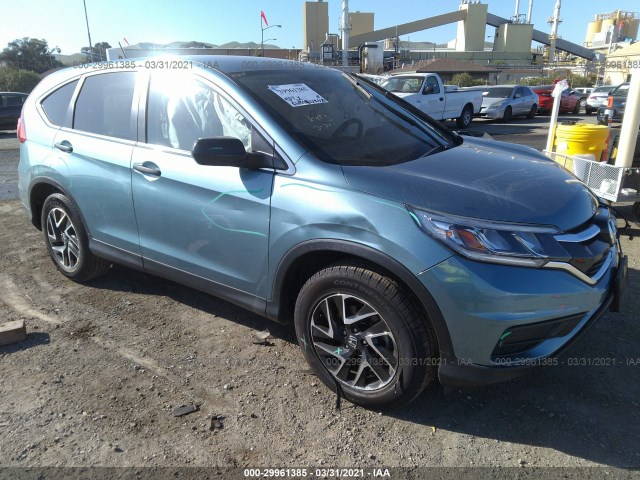 HONDA CR-V 2016 2hkrm3h45gh550621