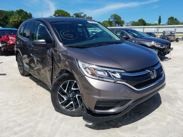 HONDA CR-V SE 2016 2hkrm3h46gh514565