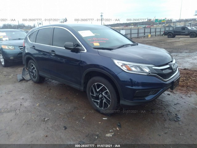 HONDA CR-V 2016 2hkrm3h46gh562762