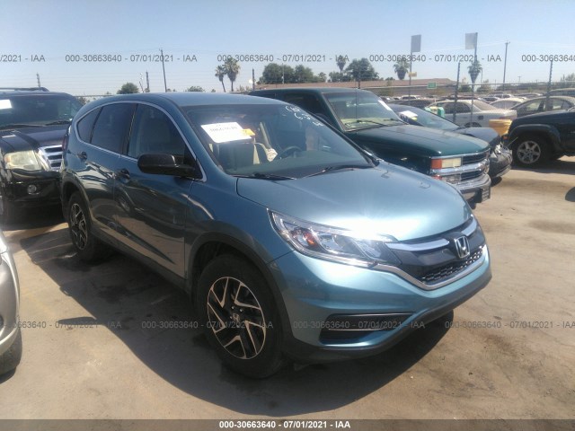 HONDA CR-V 2016 2hkrm3h47gh557103