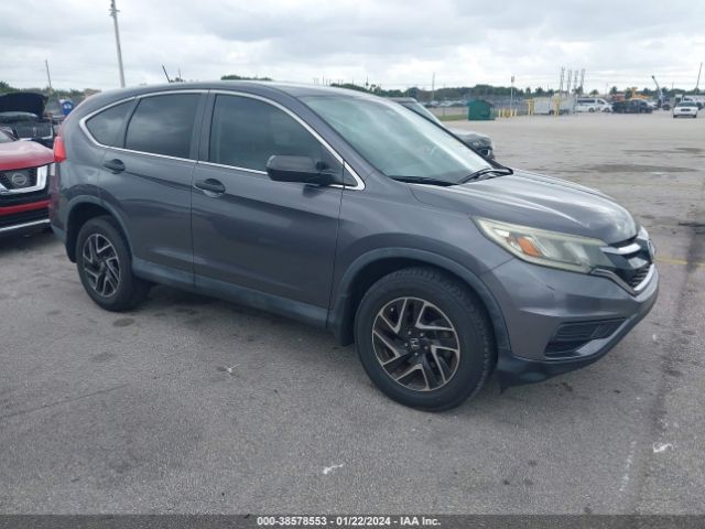 HONDA CR-V 2016 2hkrm3h48gh535627