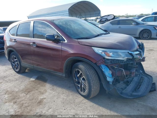 HONDA CR-V 2016 2hkrm3h48gh560673