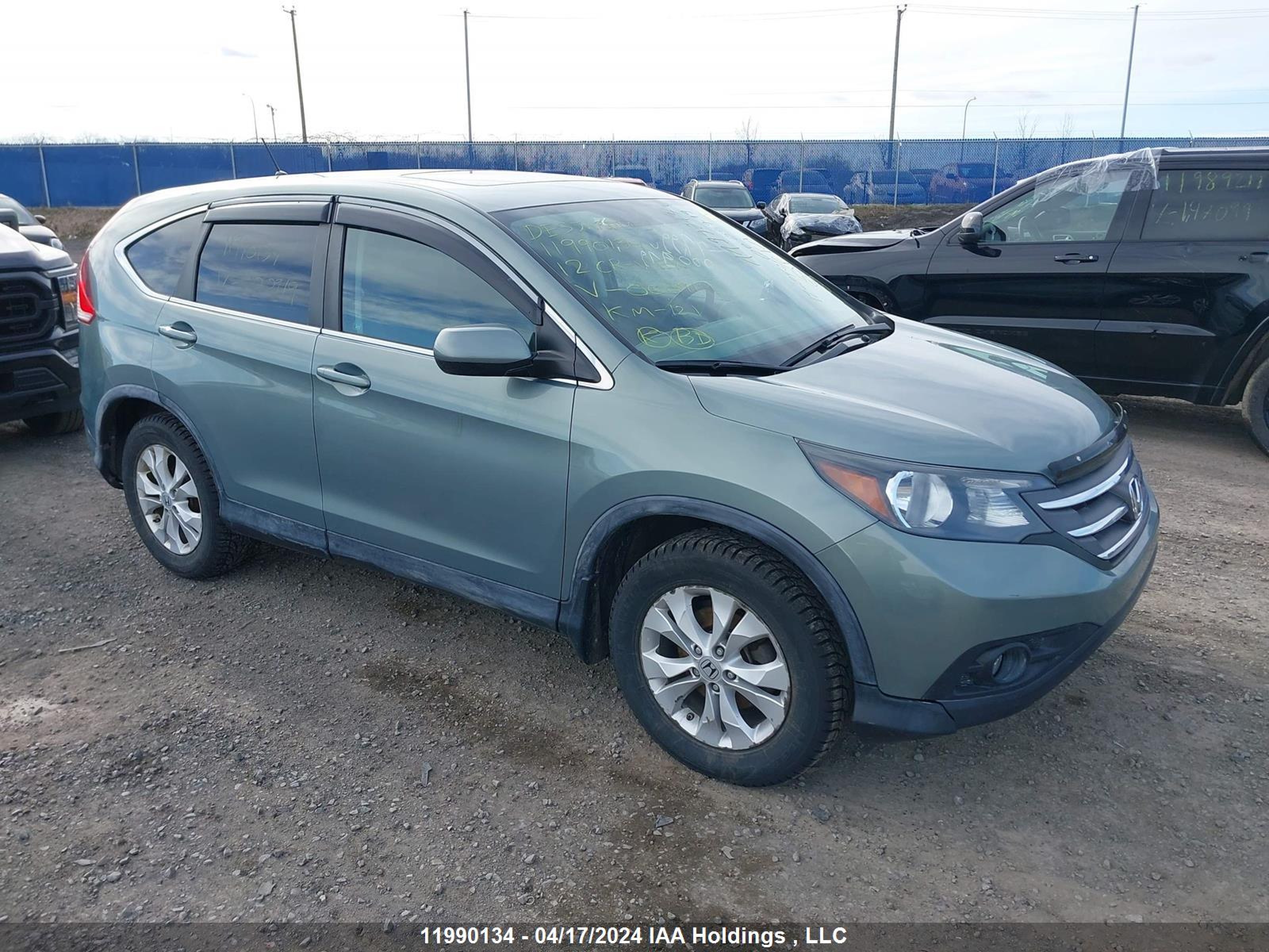 HONDA CR-V 2012 2hkrm3h55ch000919