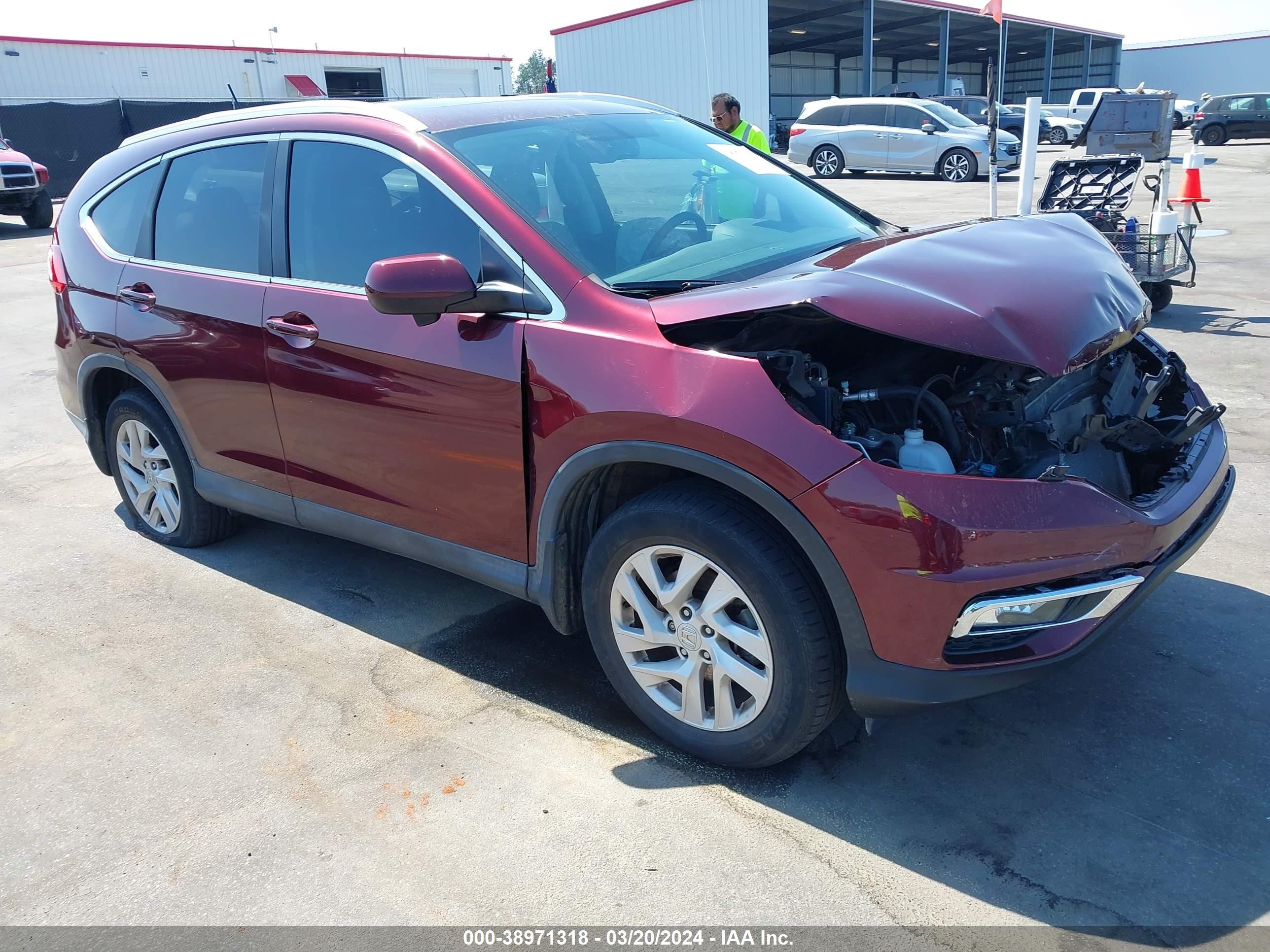 HONDA CR-V 2015 2hkrm3h70fh550096