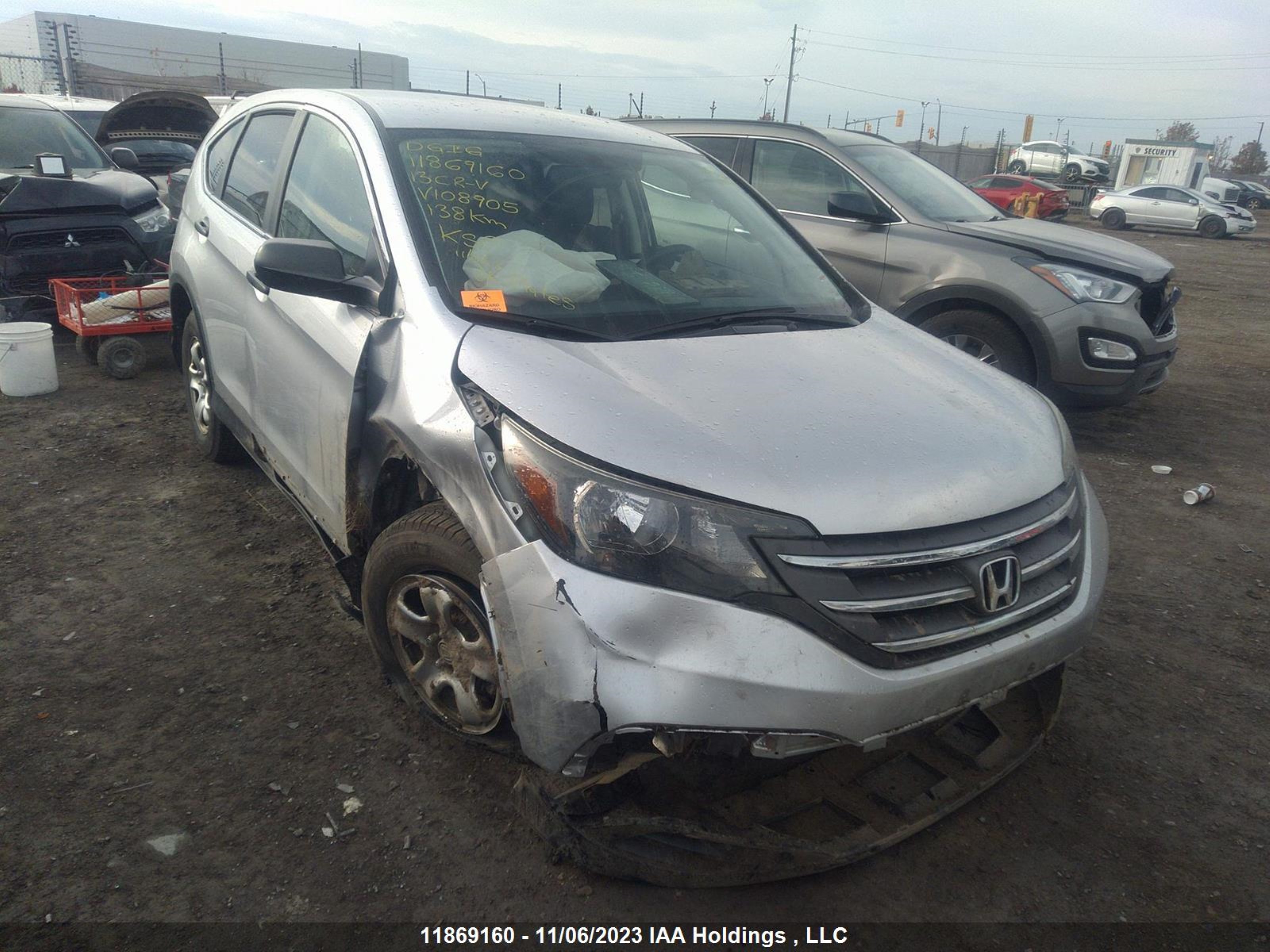 HONDA CR-V 2013 2hkrm4h30dh108905