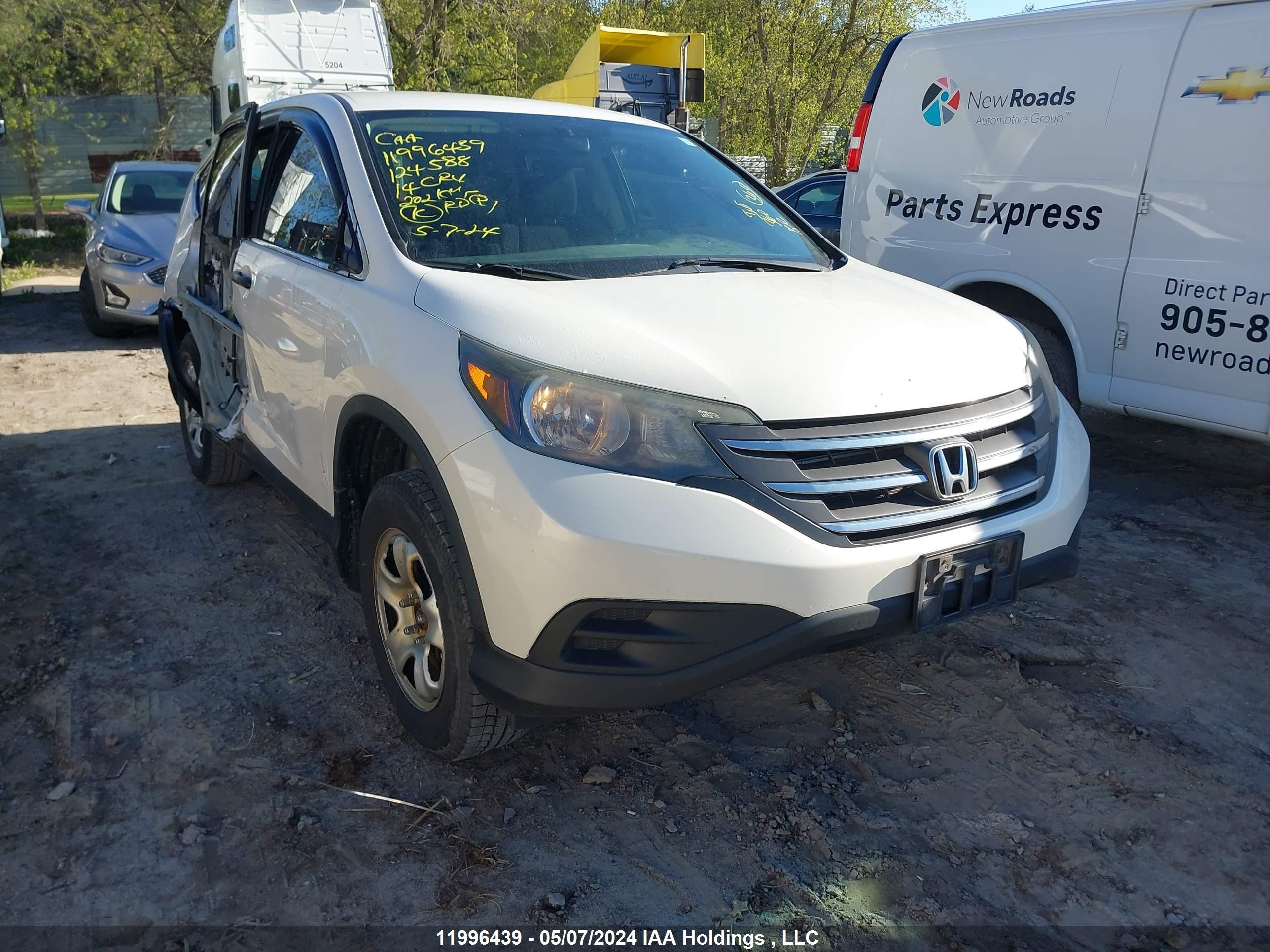 HONDA CR-V 2014 2hkrm4h34eh124588