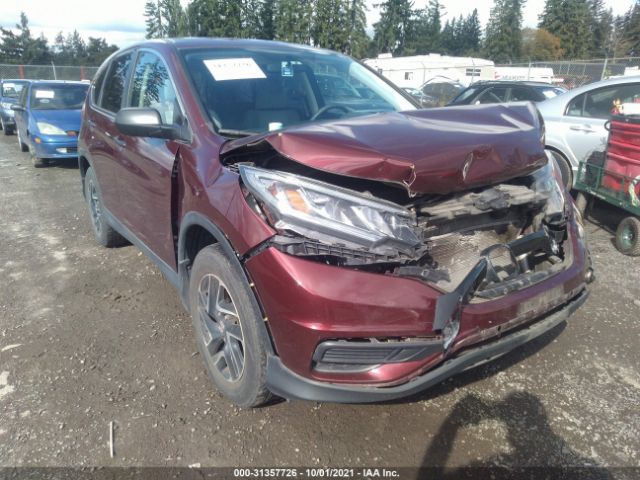 HONDA CR-V 2016 2hkrm4h42gh614331