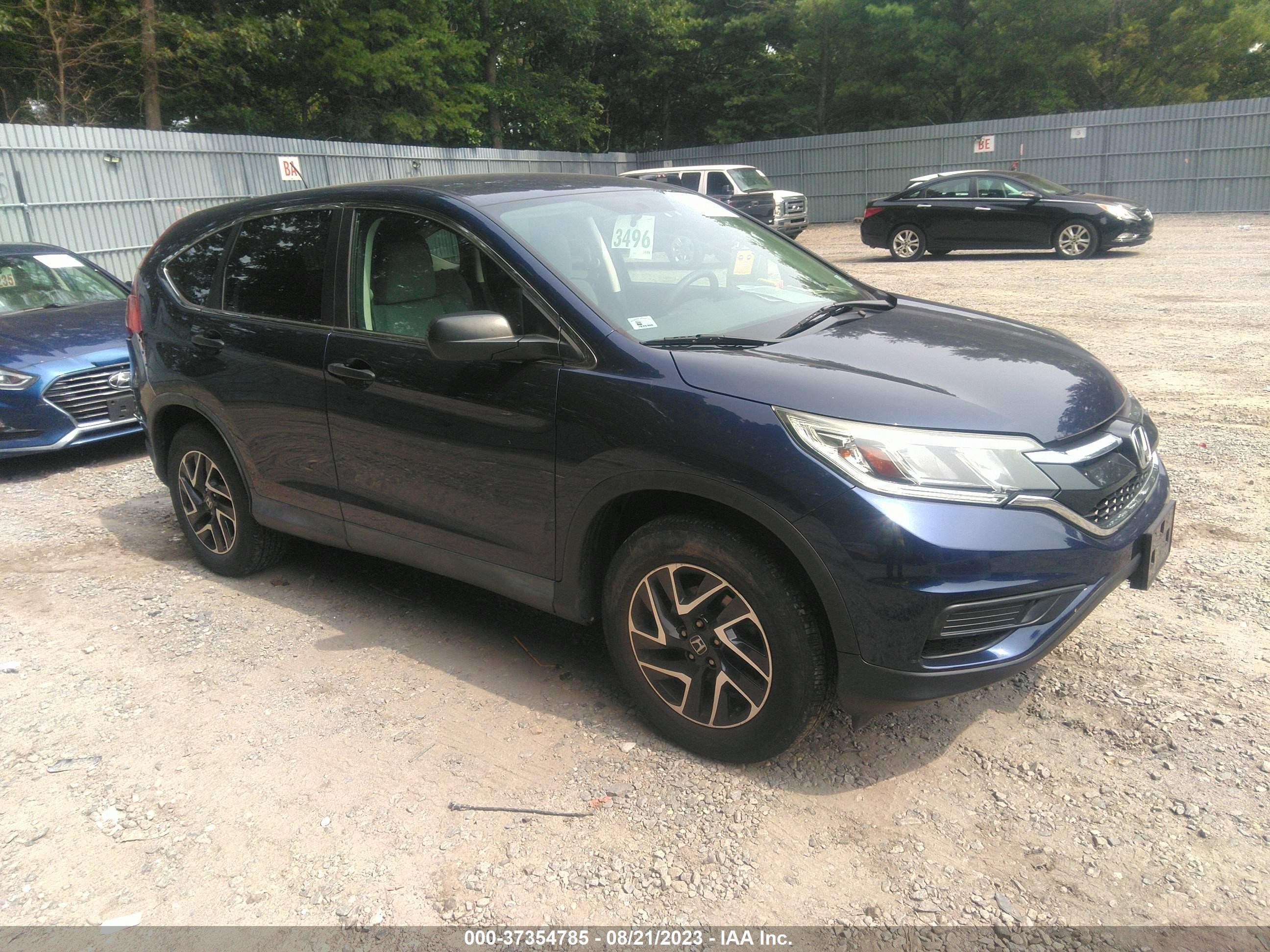 HONDA CR-V 2016 2hkrm4h43gh640727