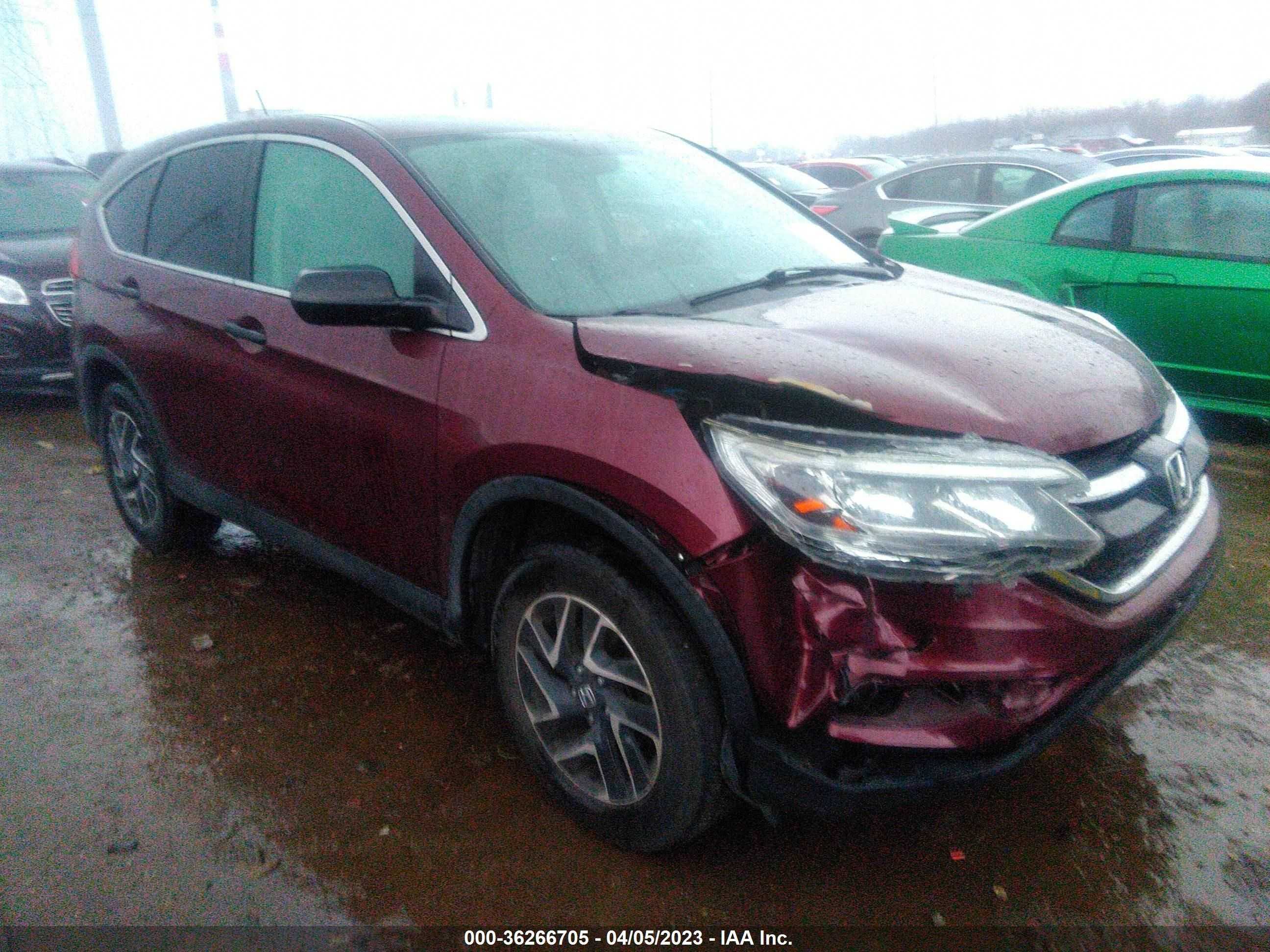 HONDA CR-V 2016 2hkrm4h45gh705948