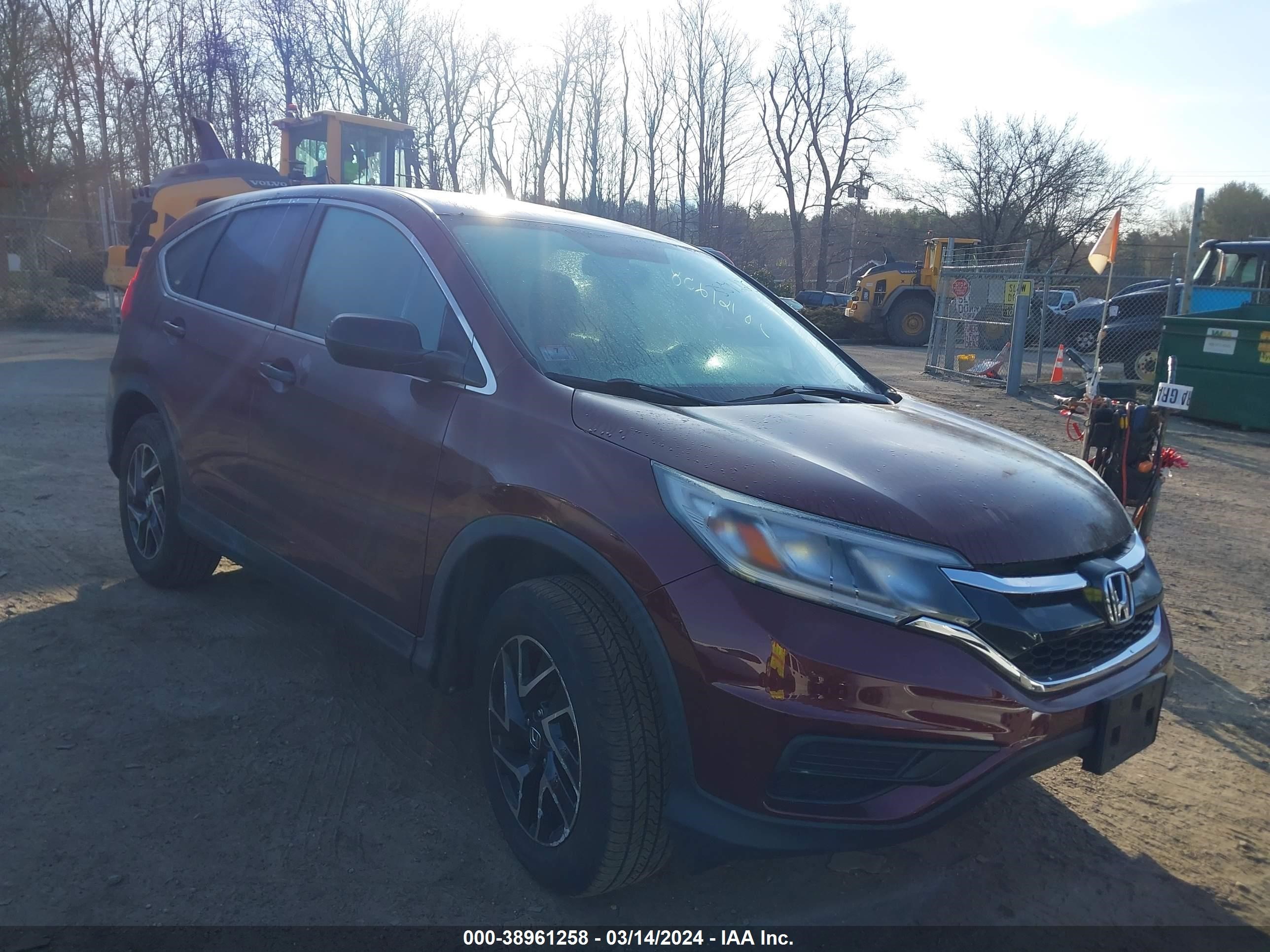 HONDA CR-V 2016 2hkrm4h48gh631974