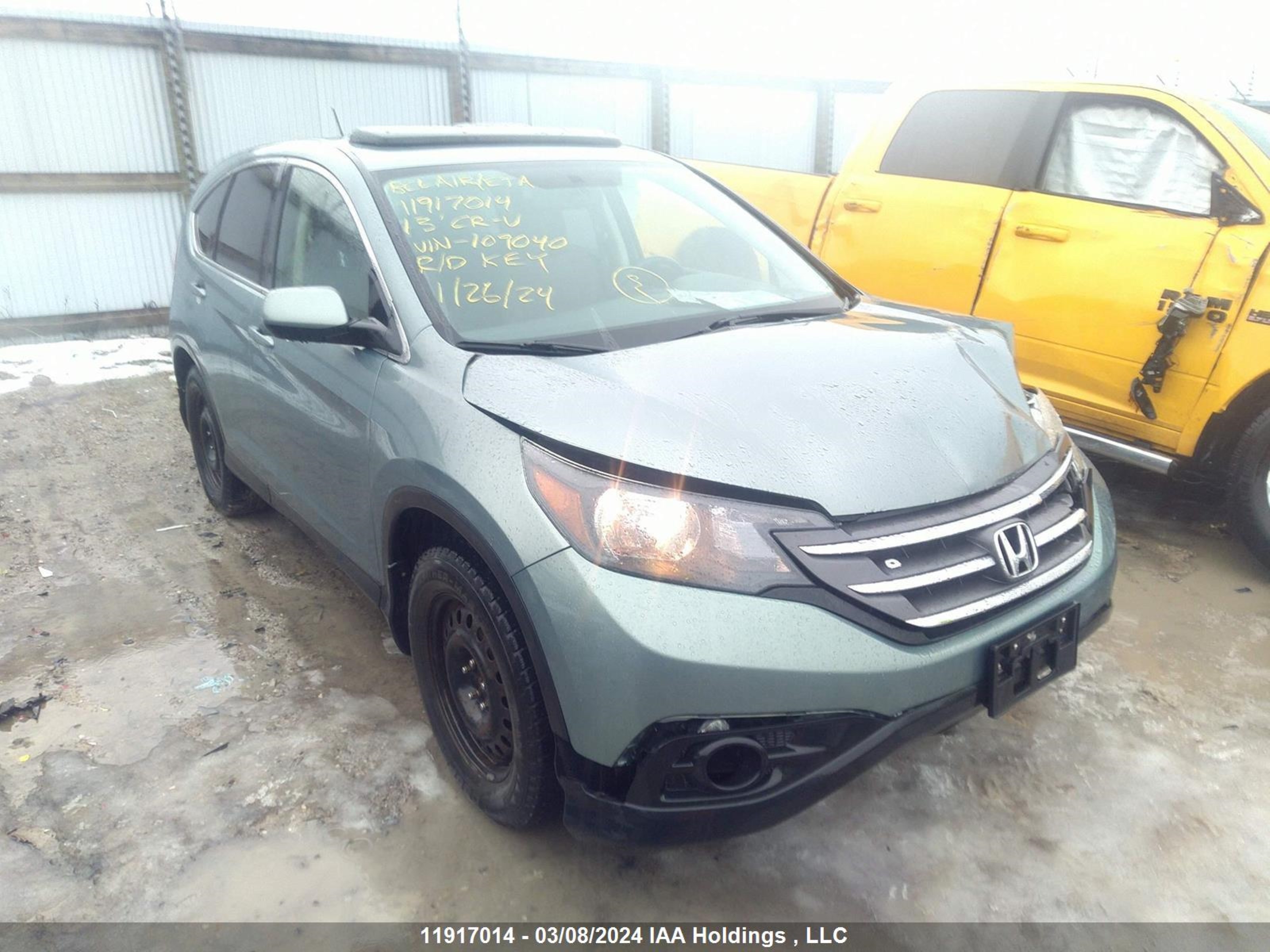 HONDA CR-V 2013 2hkrm4h52dh109040