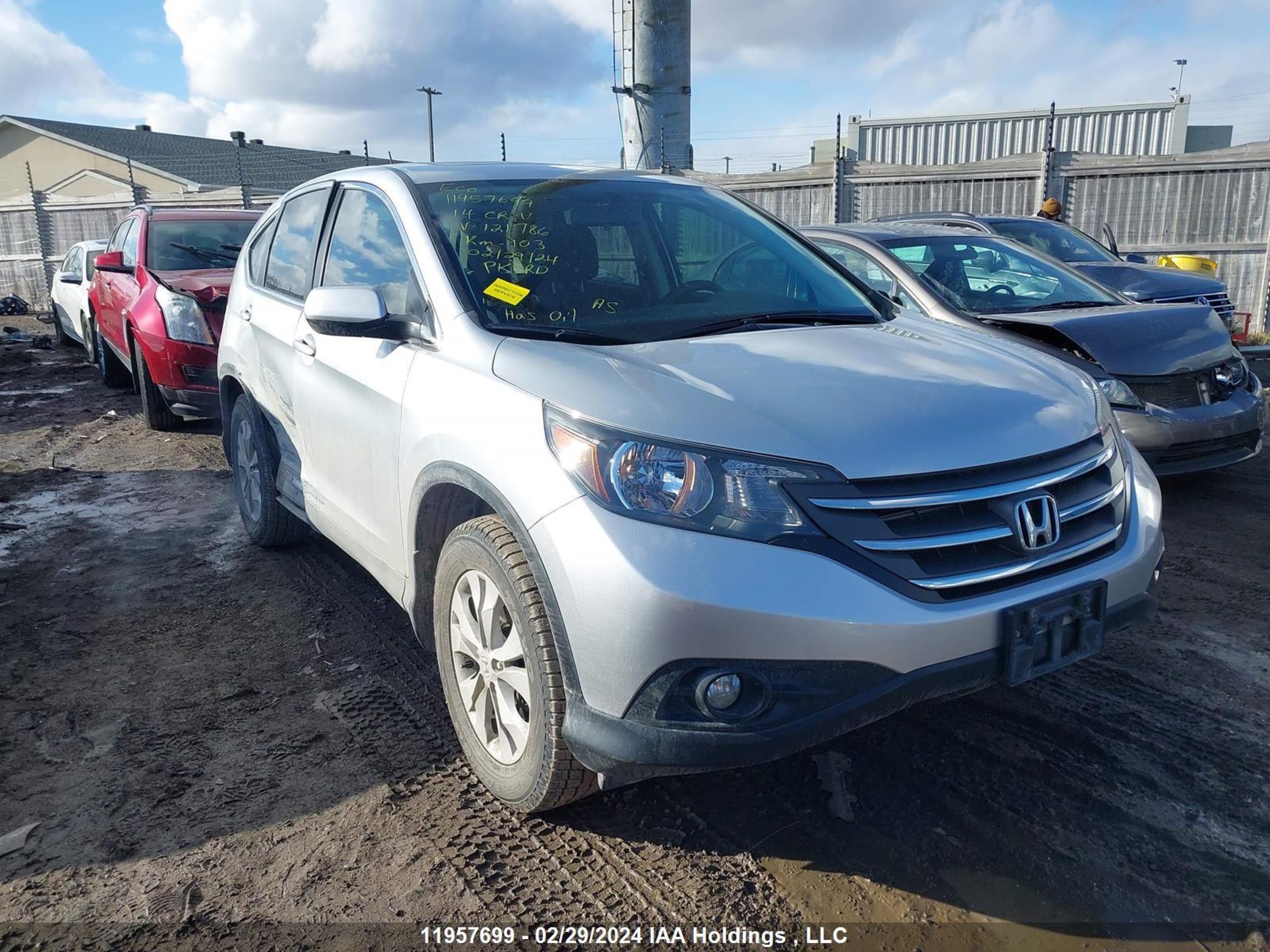 HONDA CR-V 2014 2hkrm4h52eh121786