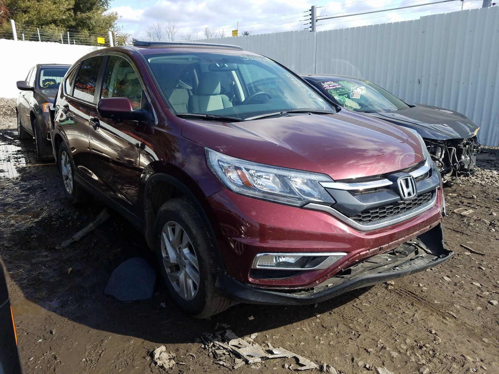 HONDA CR-V EX 2015 2hkrm4h53fh692852