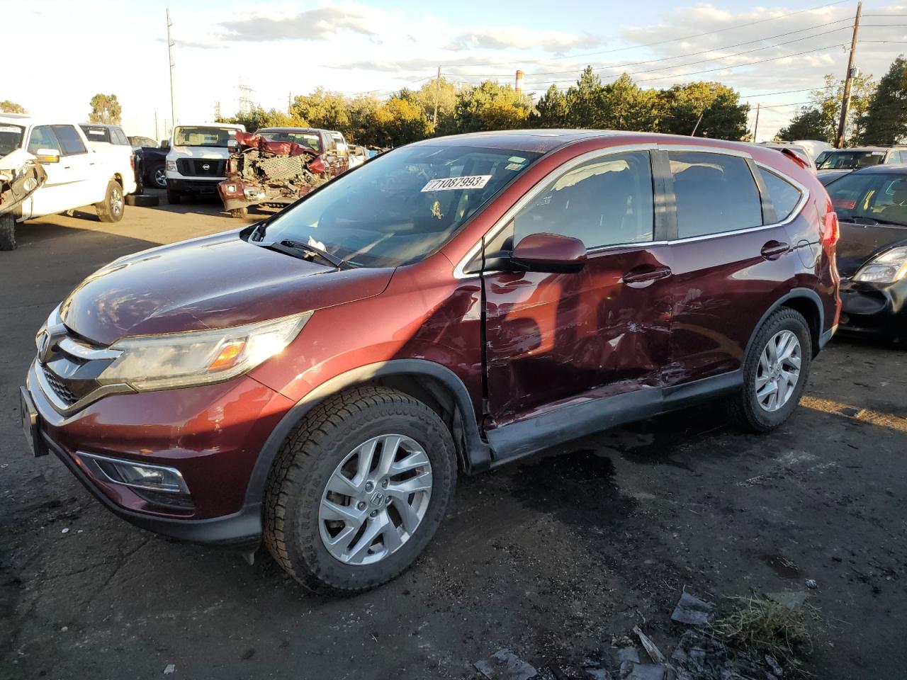 HONDA CR-V 2015 2hkrm4h54fh662632