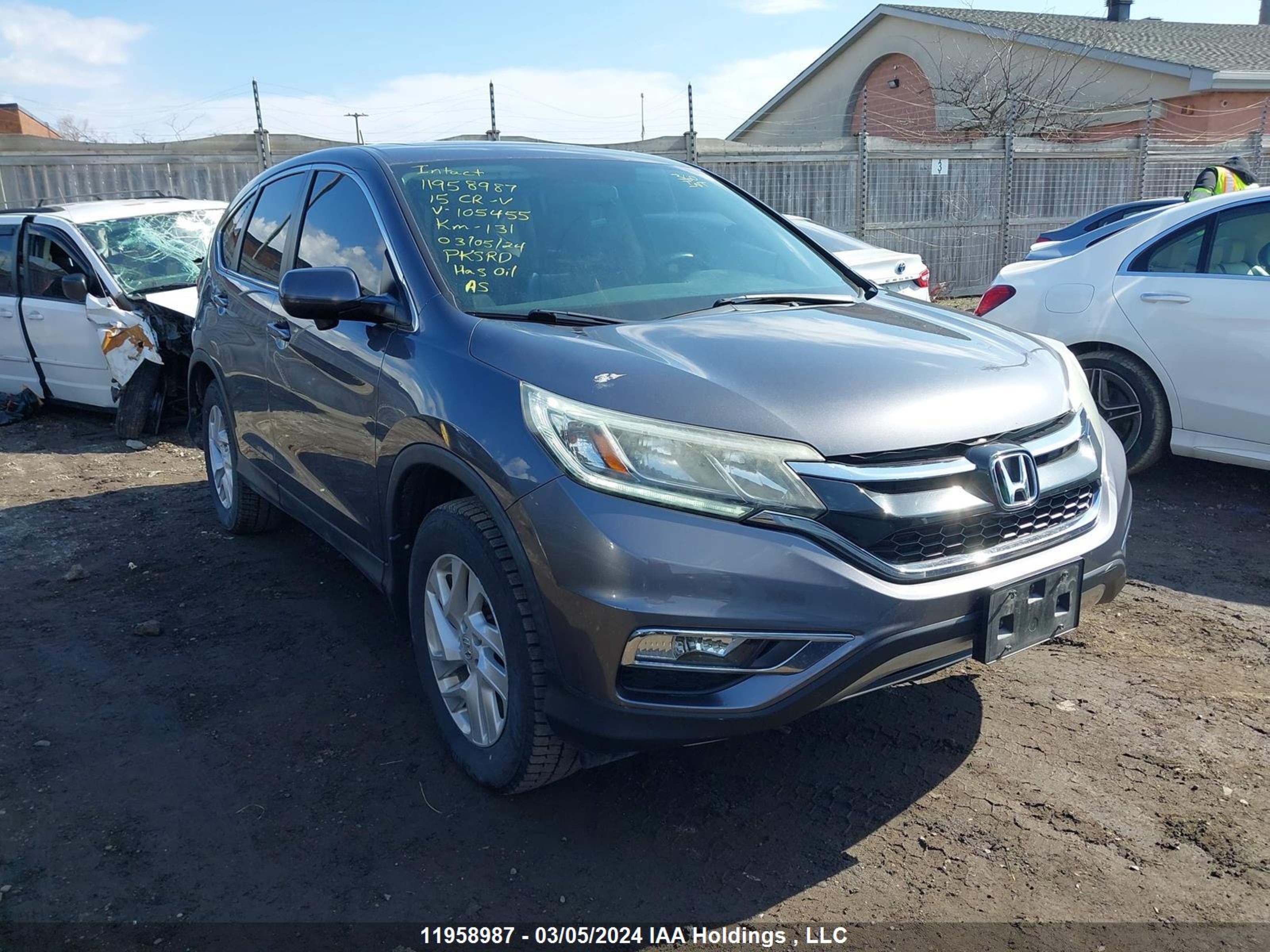 HONDA CR-V 2015 2hkrm4h75fh105455