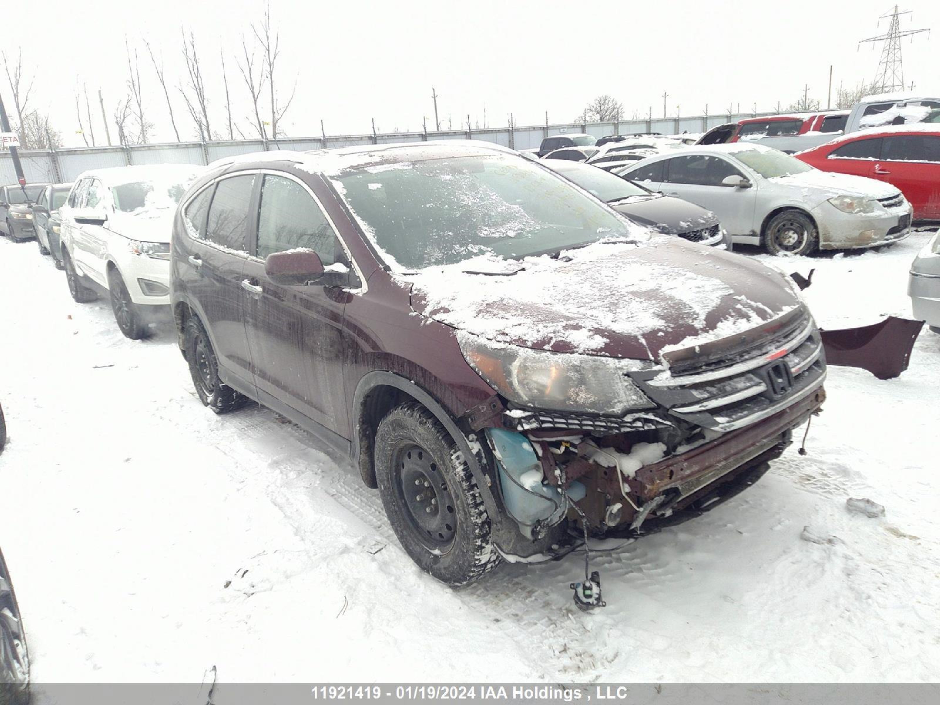 HONDA CR-V 2012 2hkrm4h9xch105500