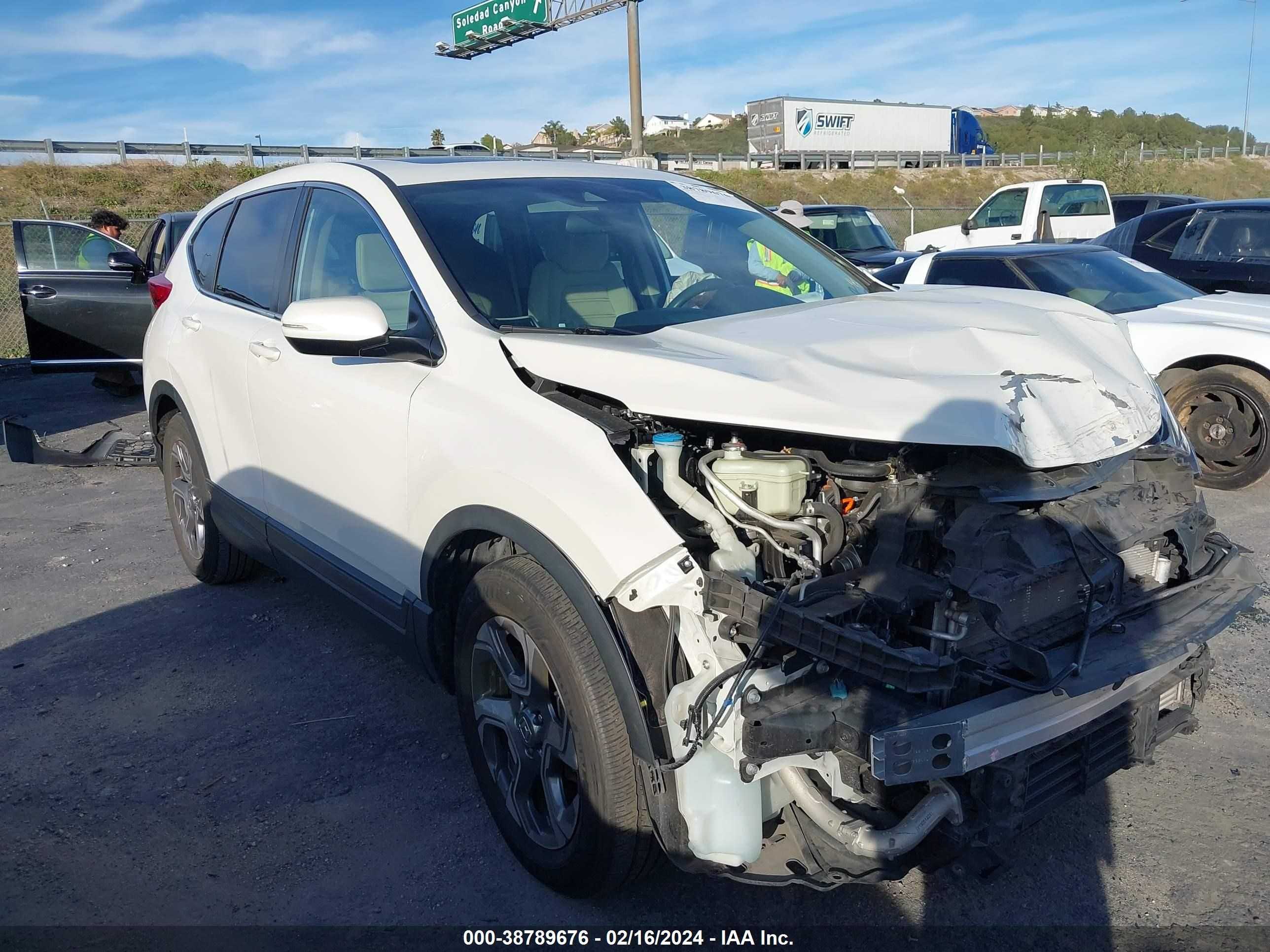 HONDA CR-V 2018 2hkrw1h53jh519222