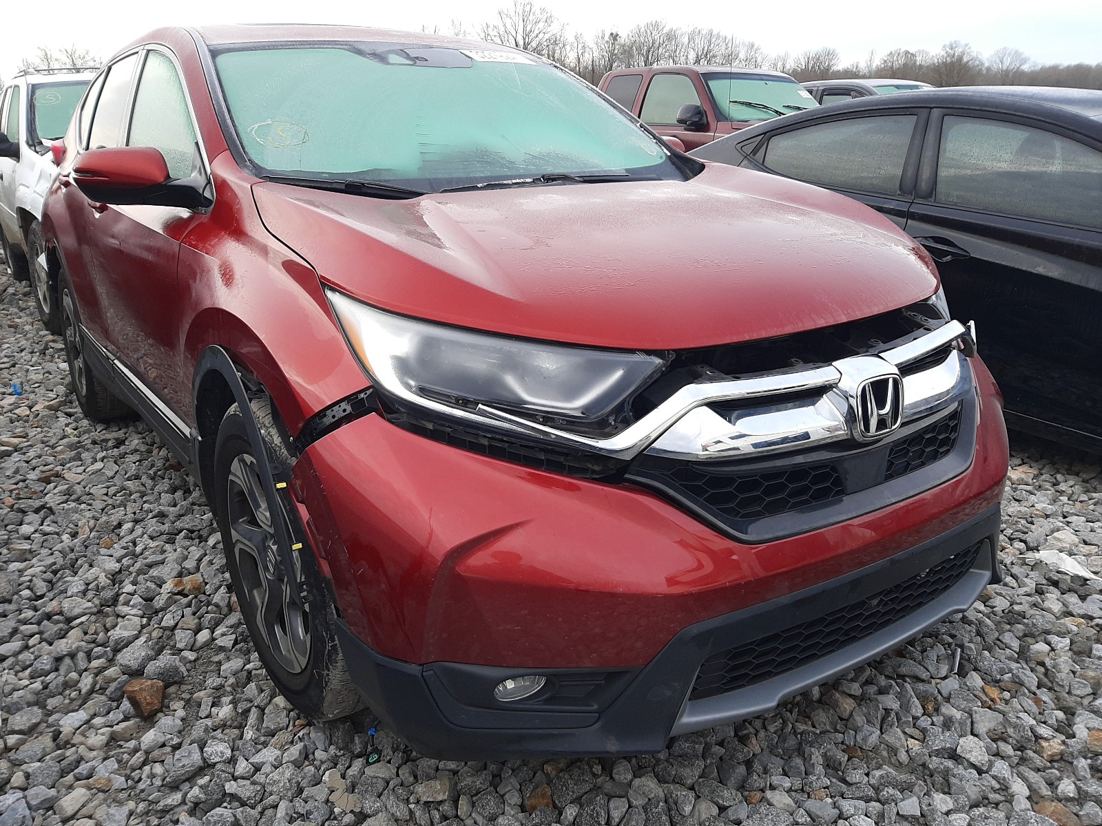 HONDA CR-V EX 2018 2hkrw1h55jh510893