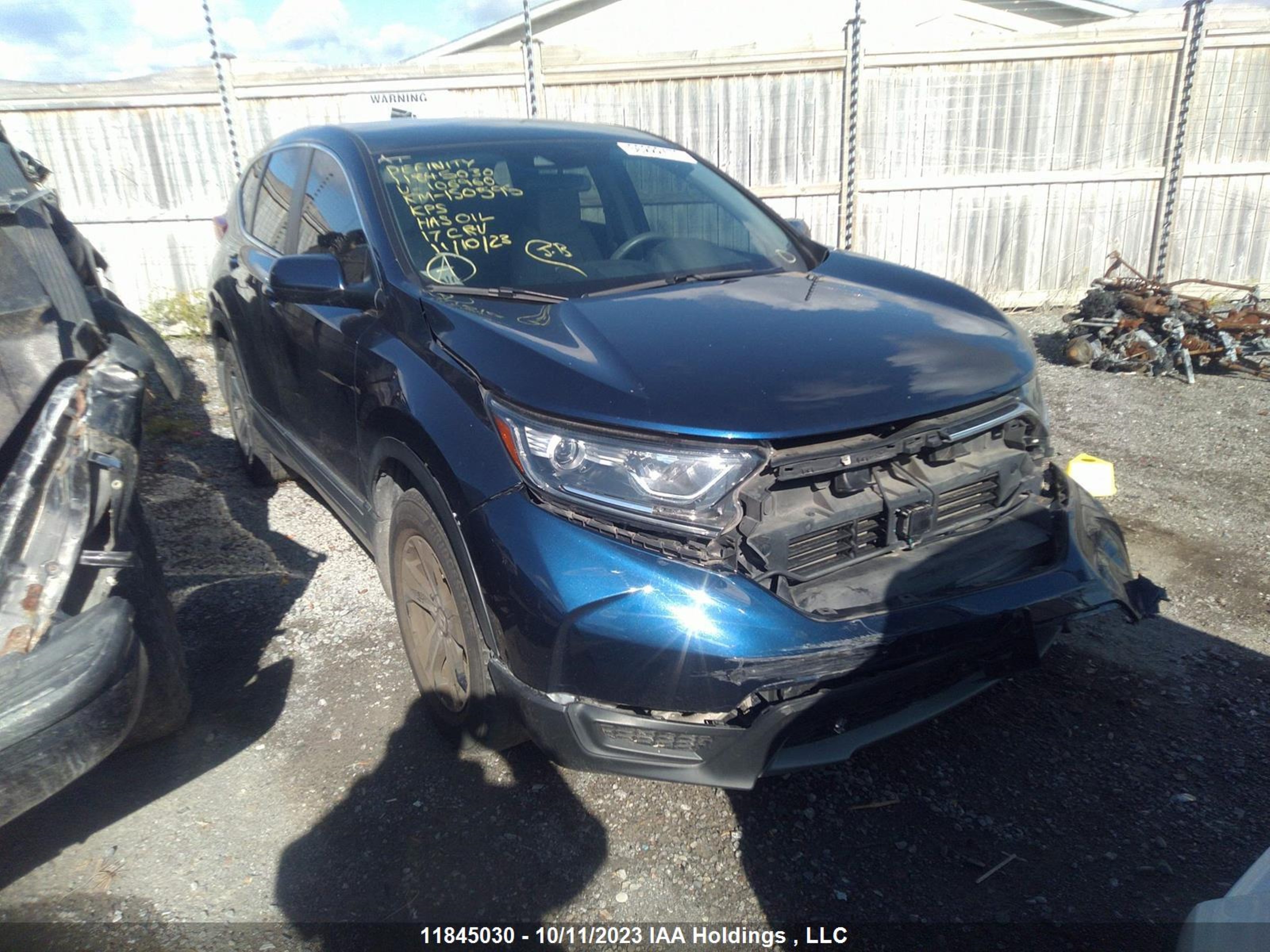 HONDA CR-V 2017 2hkrw2h24hh106960