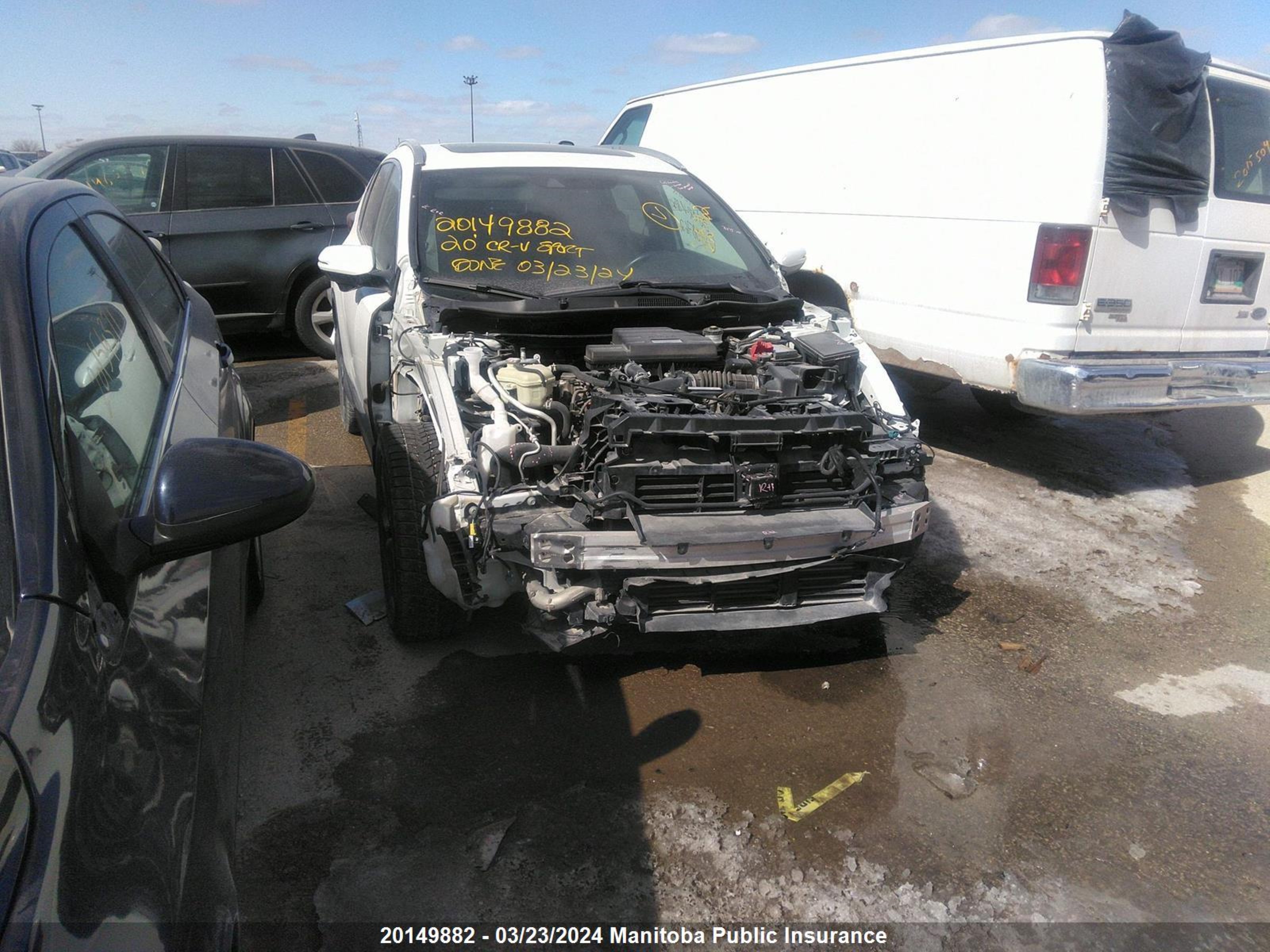 HONDA CR-V 2020 2hkrw2h43lh208762