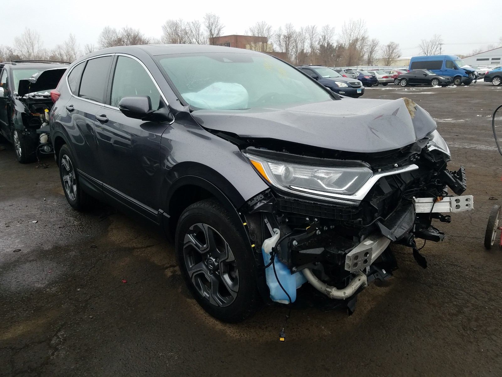 HONDA CR-V EX 2019 2hkrw2h50kh632410