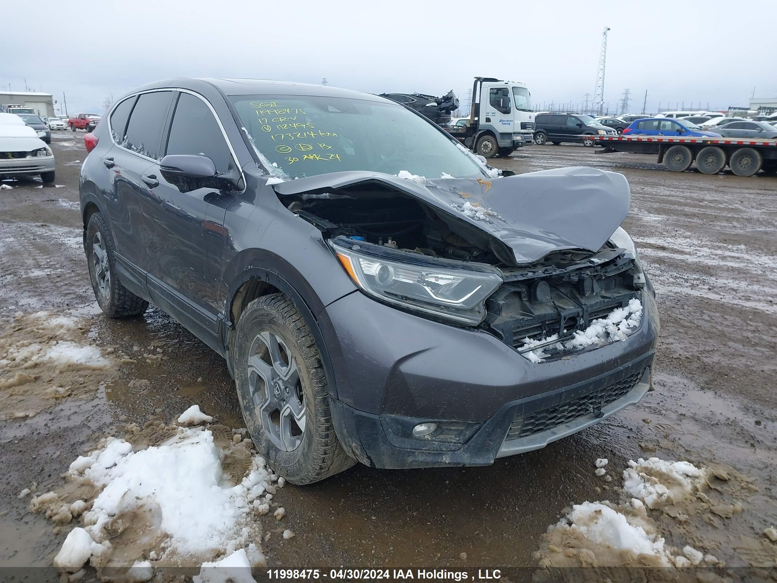 HONDA CR-V 2017 2hkrw2h58hh112495