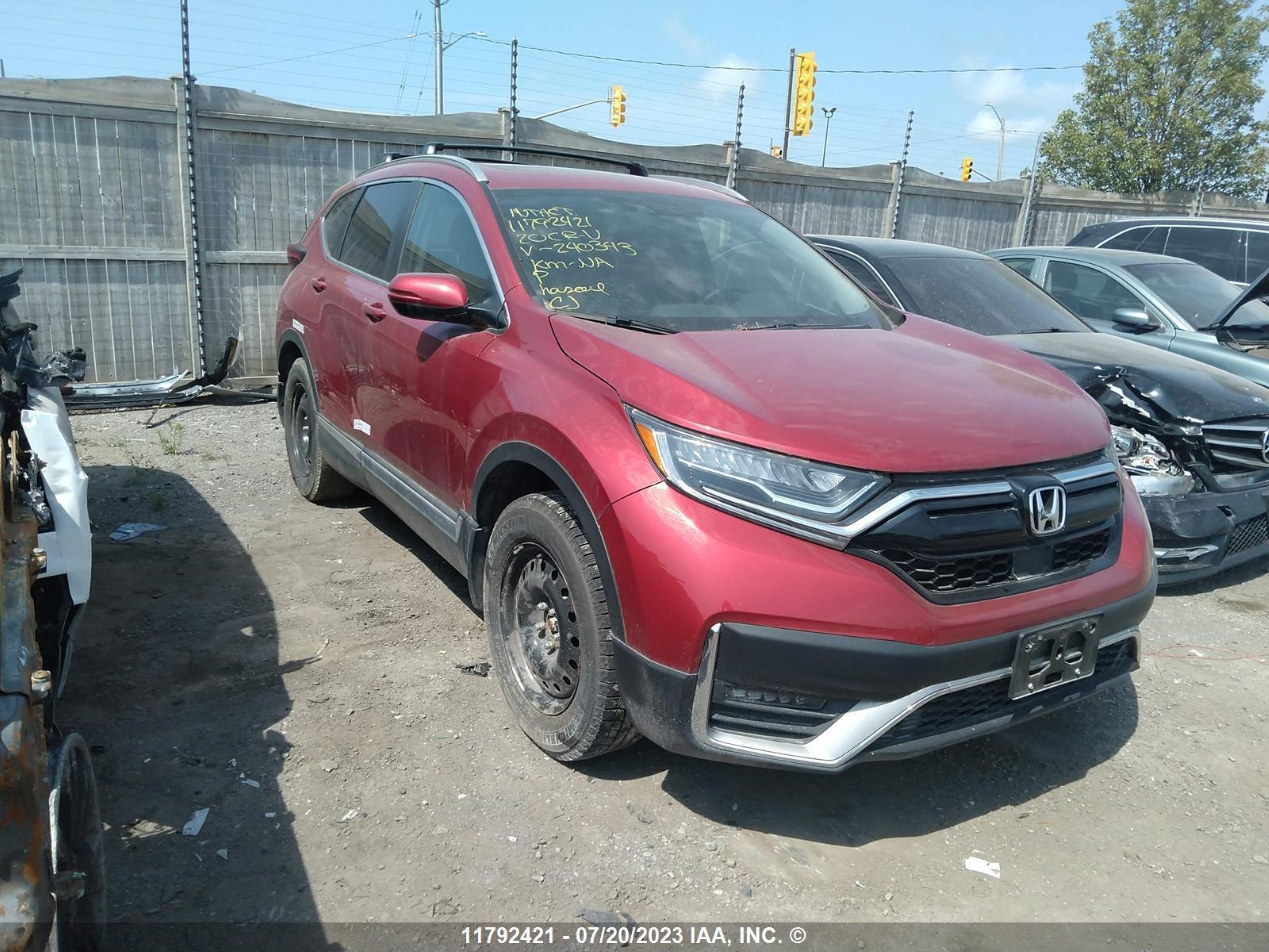 HONDA CR-V 2020 2hkrw2h96lh240343