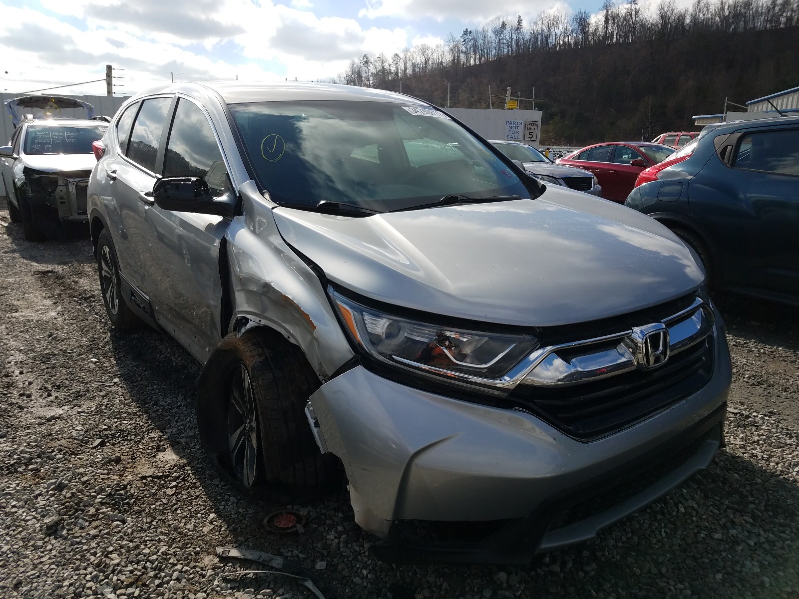 HONDA CR-V LX 2018 2hkrw6h32jh232983