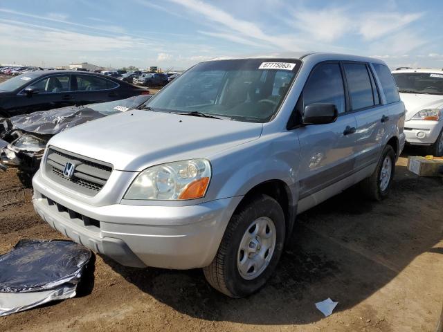 HONDA PILOT LX 2003 2hkyf18103h510893