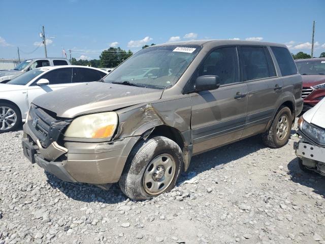 HONDA PILOT LX 2005 2hkyf18105h527616