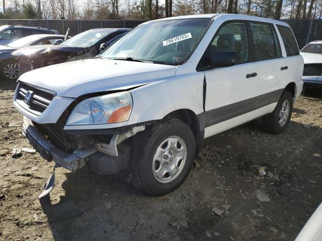 HONDA PILOT 2005 2hkyf18105h572829