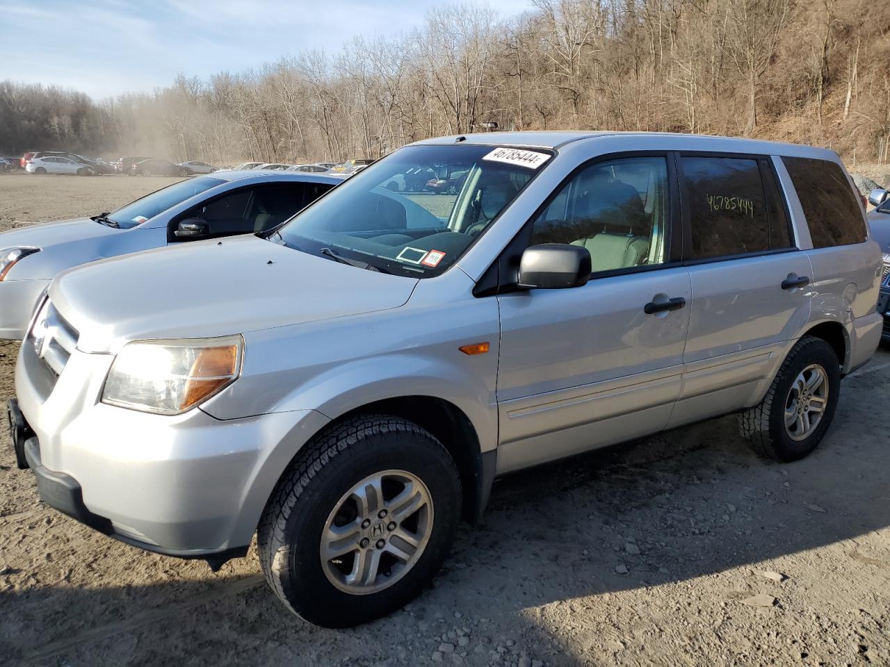 HONDA PILOT 2007 2hkyf18107h524606