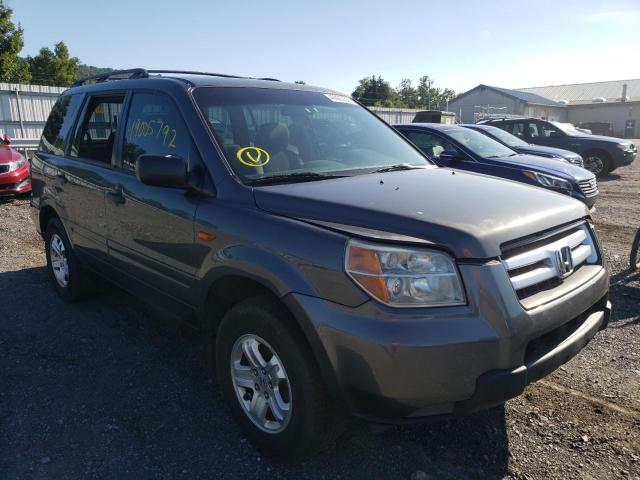 HONDA PILOT LX 2007 2hkyf18107h534696