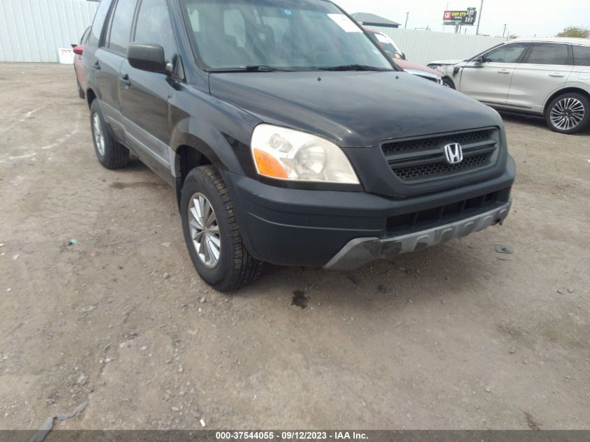 HONDA PILOT 2004 2hkyf18114h587466