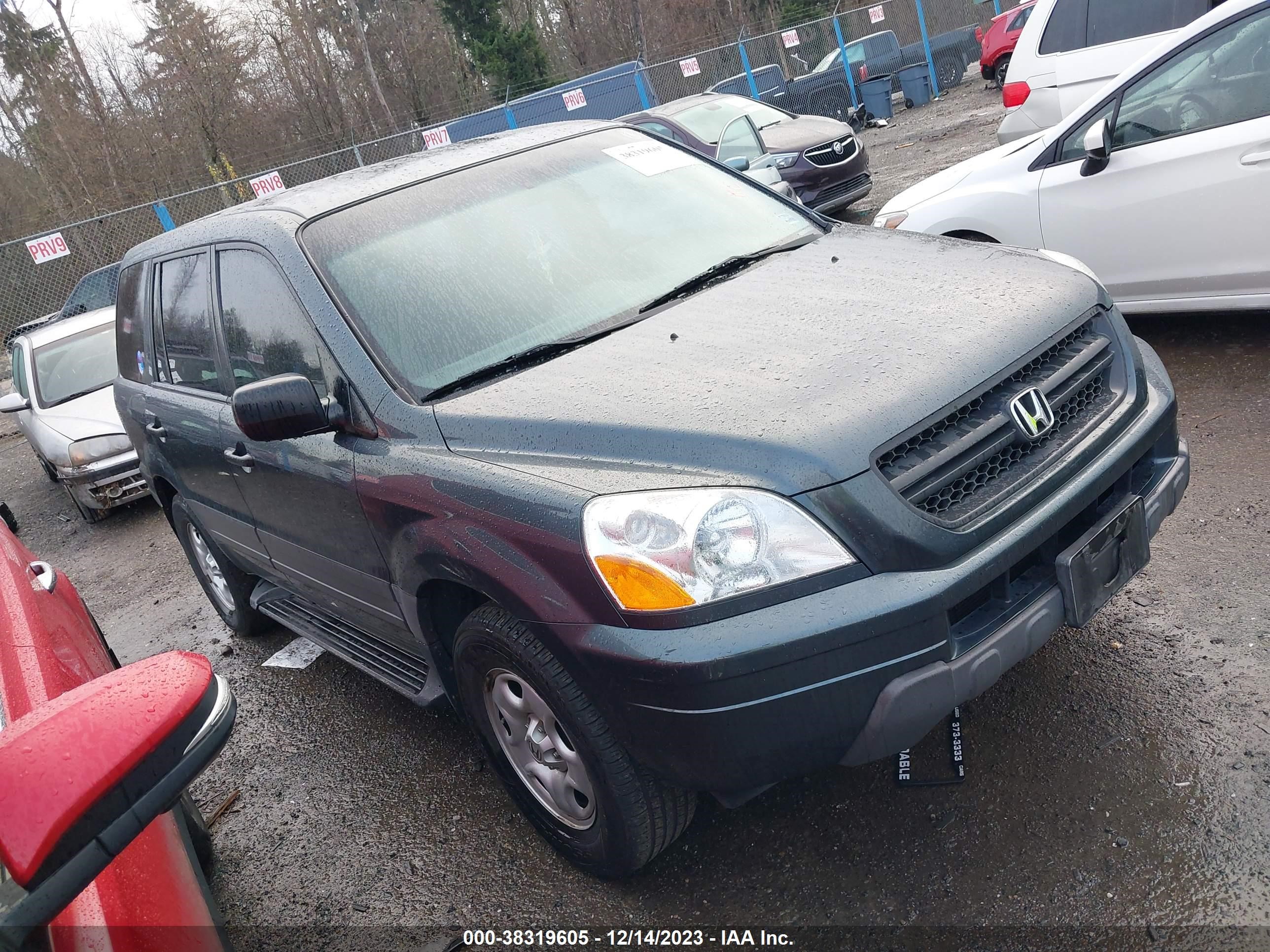 HONDA PILOT 2005 2hkyf18115h550922