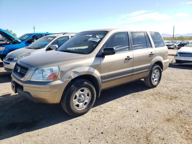 HONDA PILOT 2005 2hkyf18125h527620