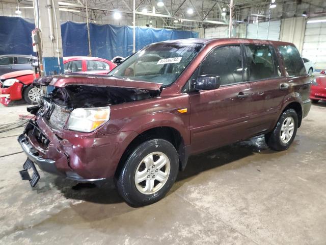 HONDA PILOT LX 2007 2hkyf18127h510559