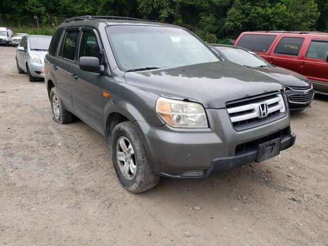 HONDA PILOT LX 2007 2hkyf18127h526776