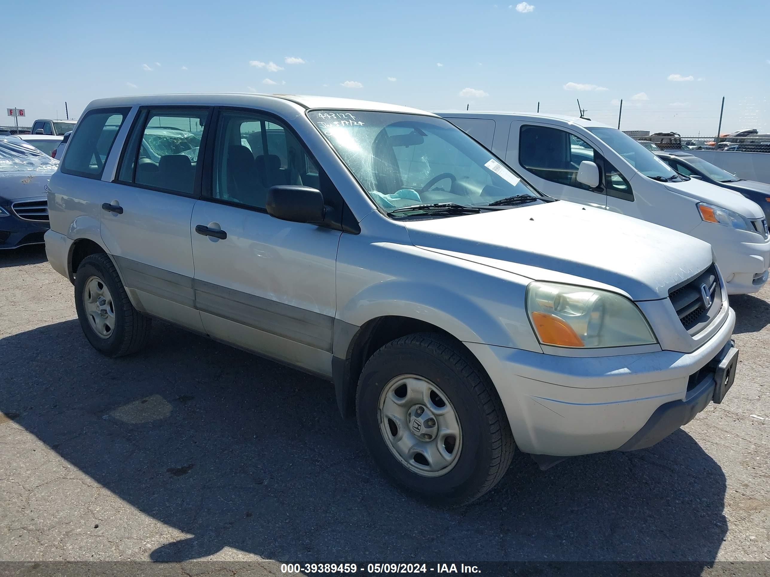 HONDA PILOT 2003 2hkyf18133h529440