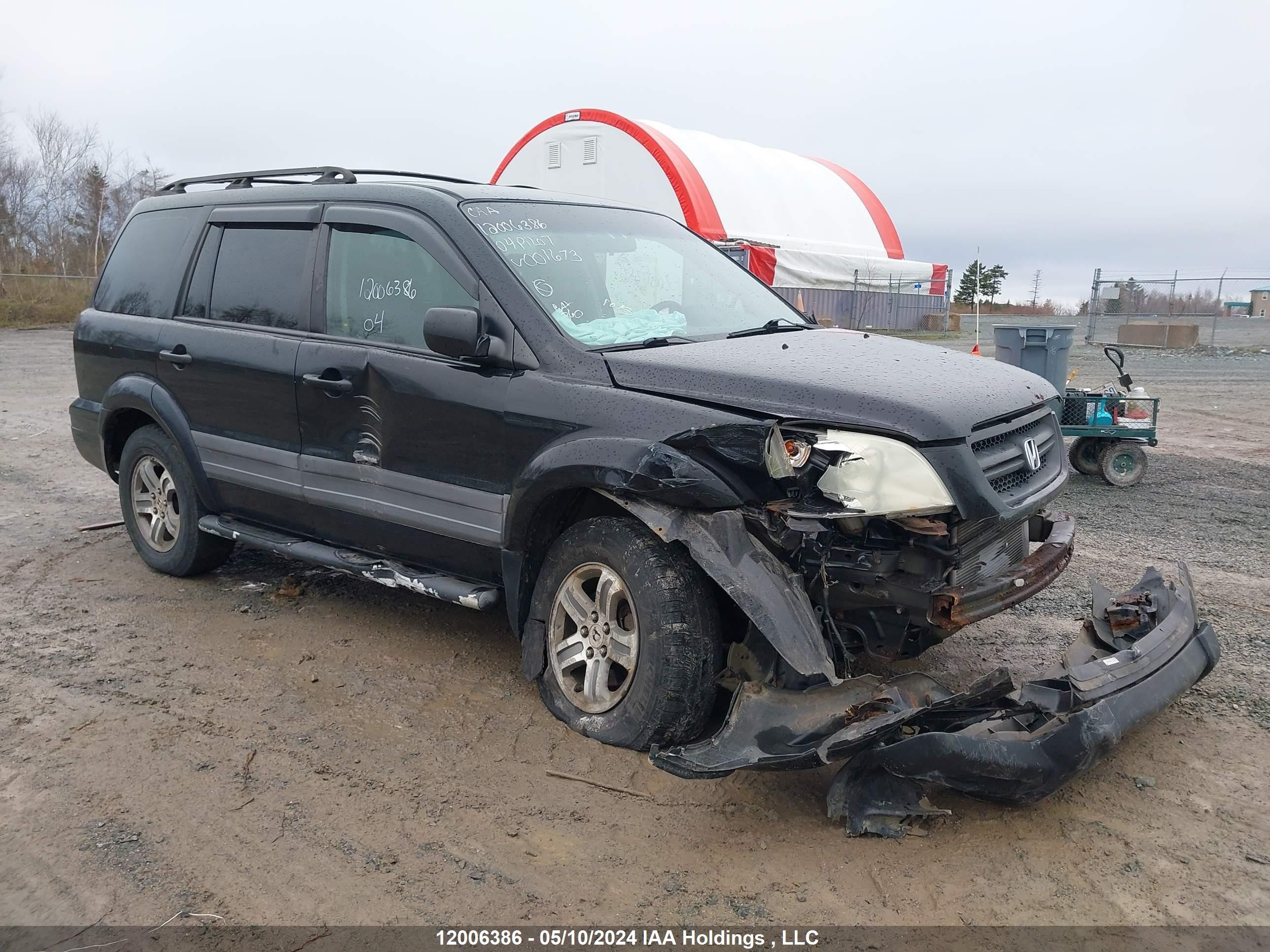 HONDA PILOT 2004 2hkyf18134h001673