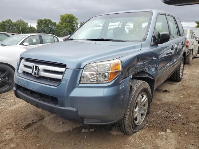 HONDA PILOT LX 2006 2hkyf18136h540006