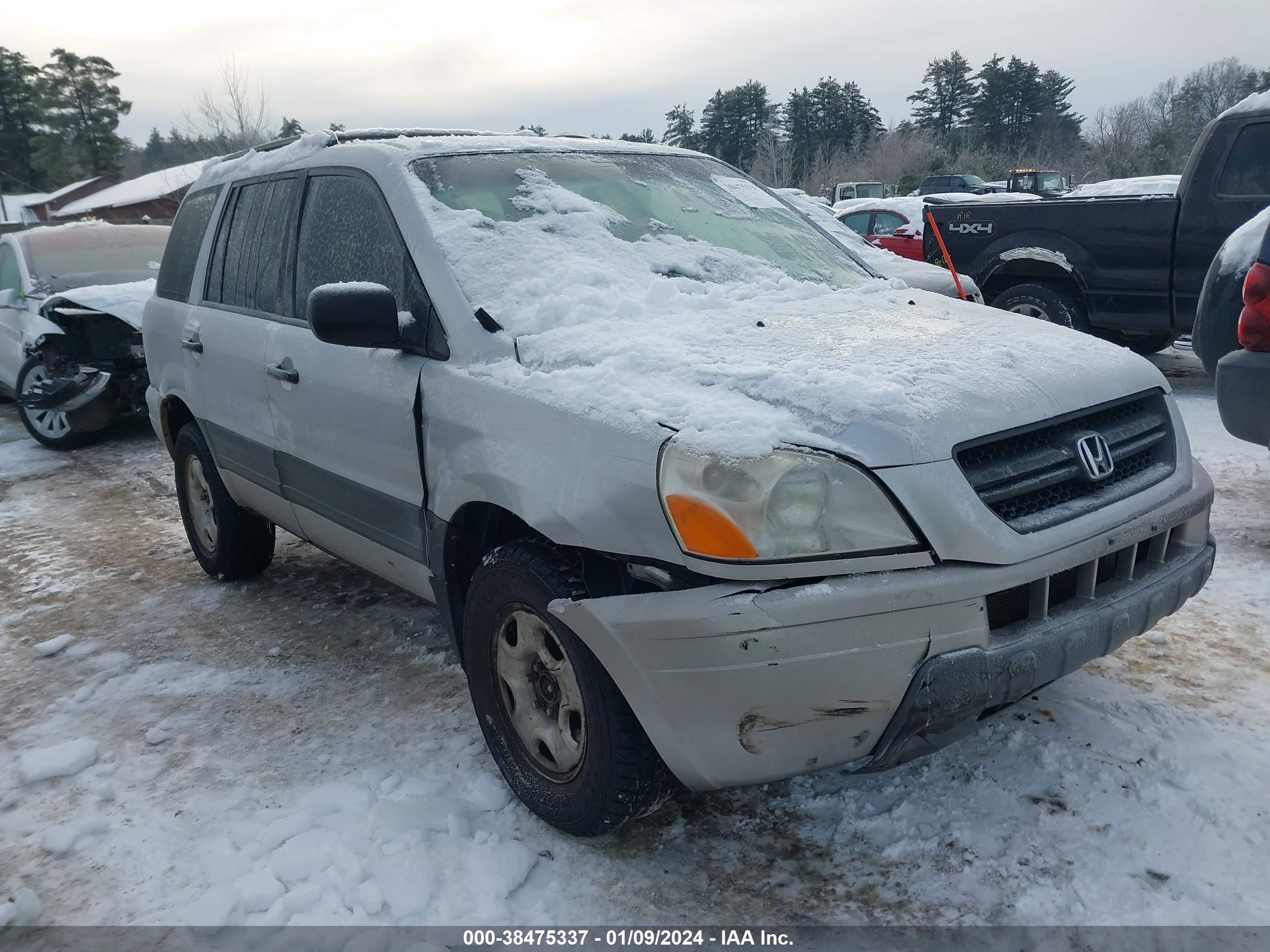 HONDA PILOT 2005 2hkyf18155h560580