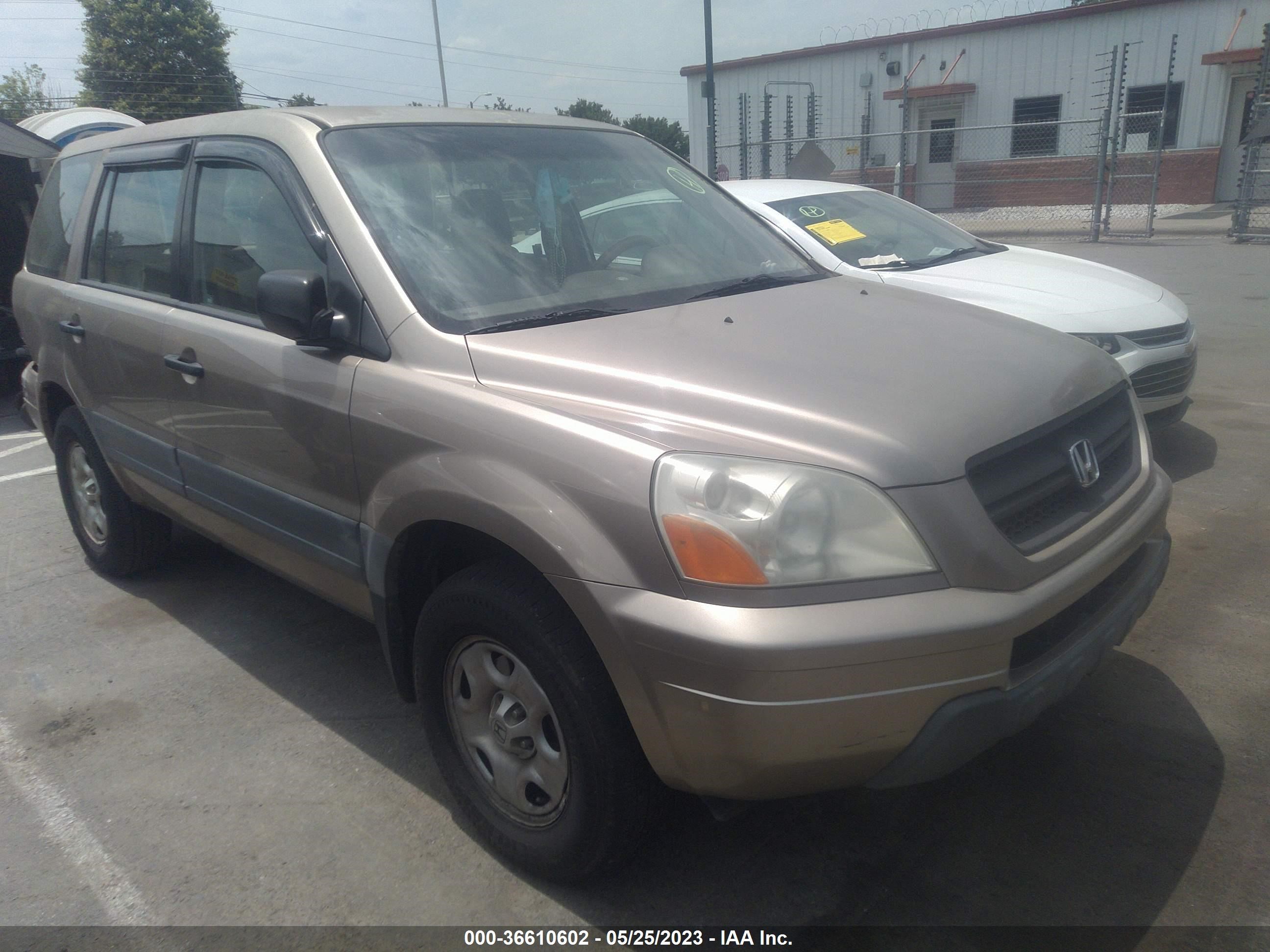 HONDA PILOT 2005 2hkyf18155h562412