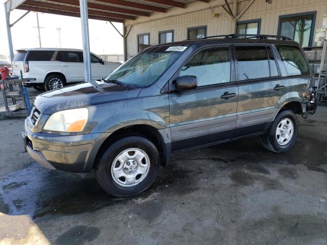 HONDA PILOT LX 2004 2hkyf18164h579055