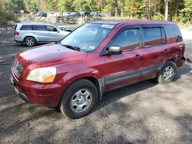 HONDA PILOT 2005 2hkyf18165h551550