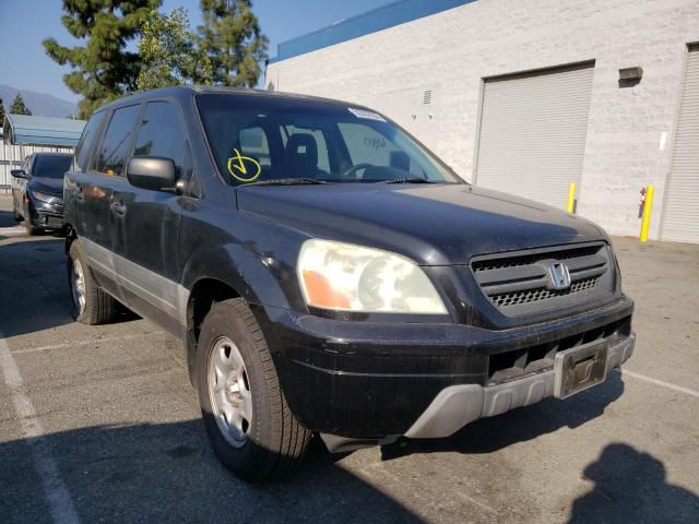 HONDA PILOT LX 2004 2hkyf18174h586662