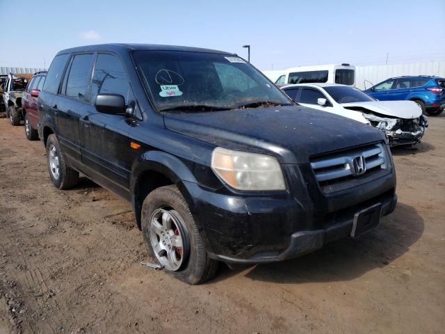 HONDA PILOT LX 2007 2hkyf18177h508130