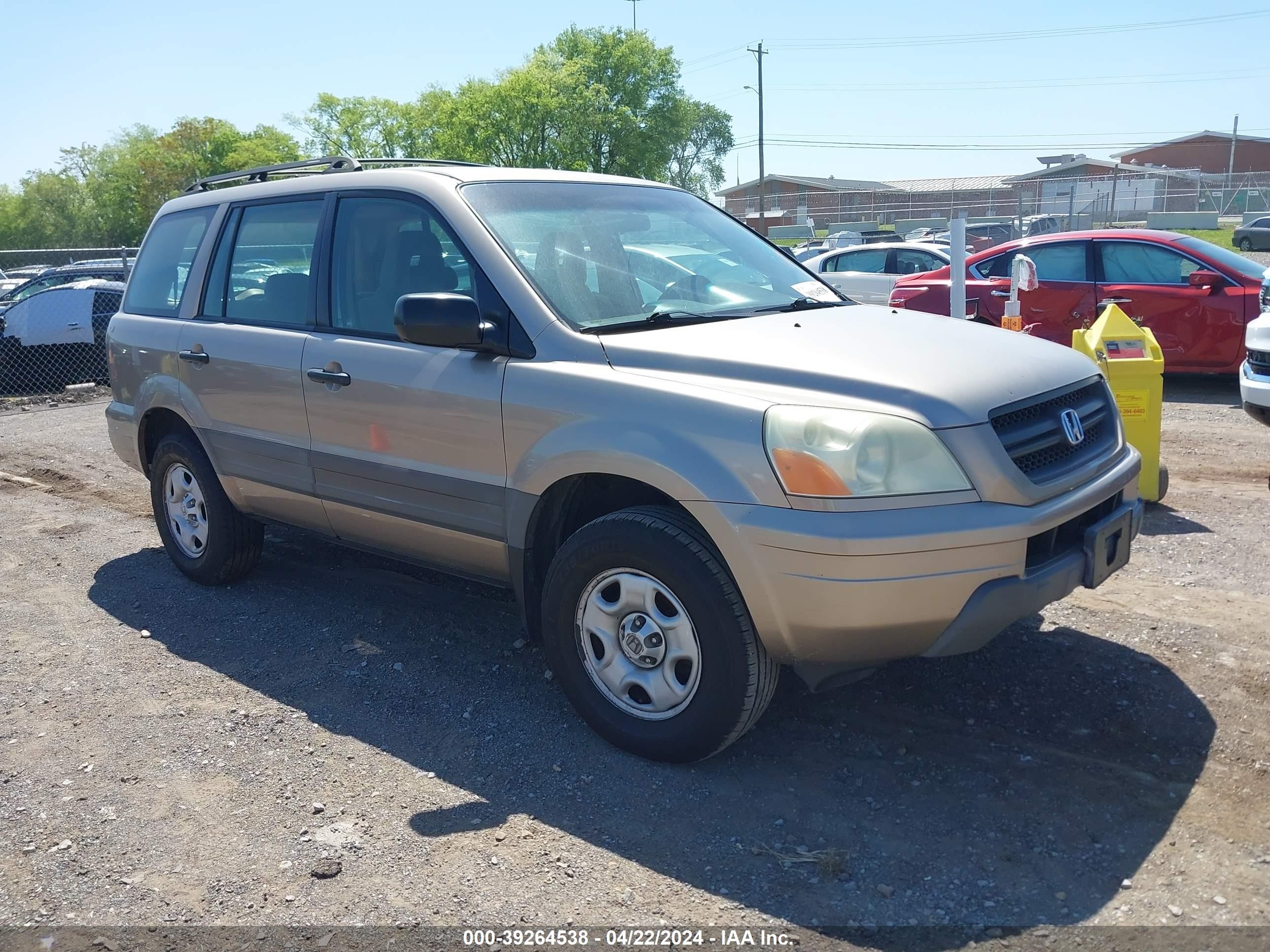 HONDA PILOT 2004 2hkyf18184h546395