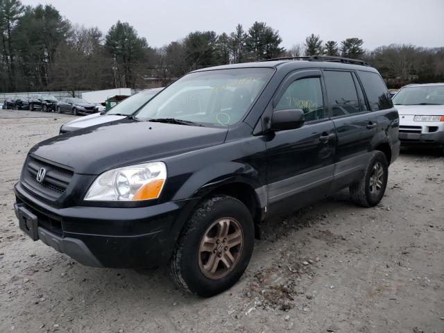 HONDA PILOT LX 2004 2hkyf18184h586668